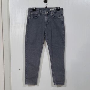 Rag & Bone Cate Gray Colby Mid-Rise Ankle Skinny Jeans Size 29.